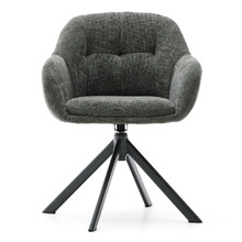 Meriden Chenille Swivel Armchair